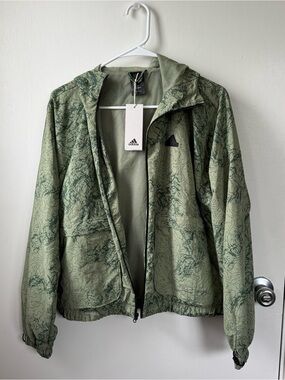 Adidas windbreaker rain jacket size XS BRAND NEW WITH TAGS